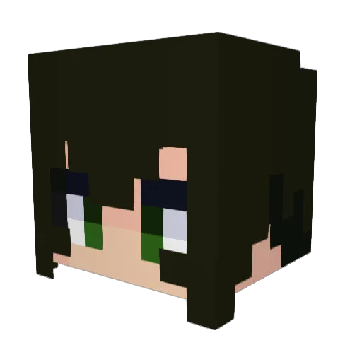 craftmine467 Minecraft avatar head, 3D render