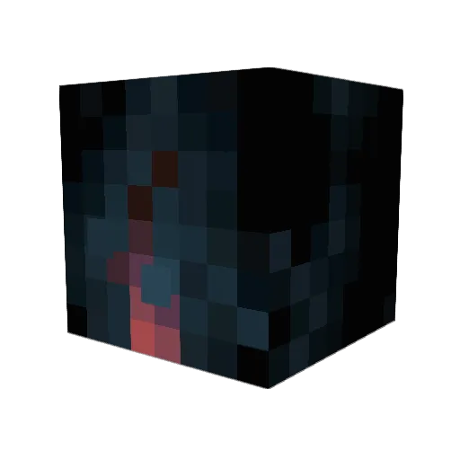craftplaypl Minecraft avatar head, 3D render