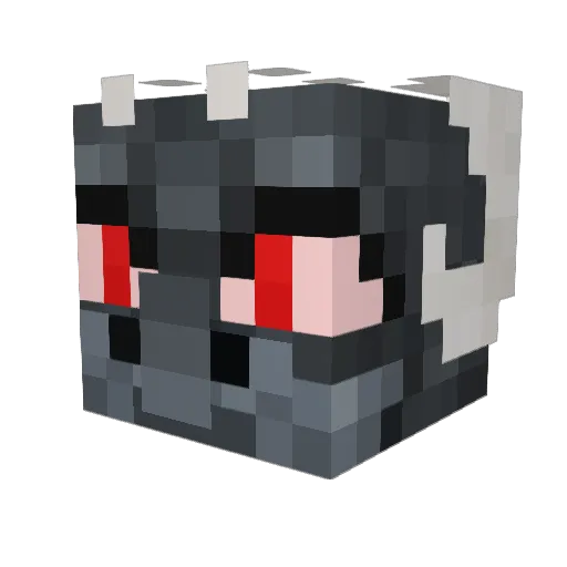 craftysam25 Minecraft avatar head, 3D render