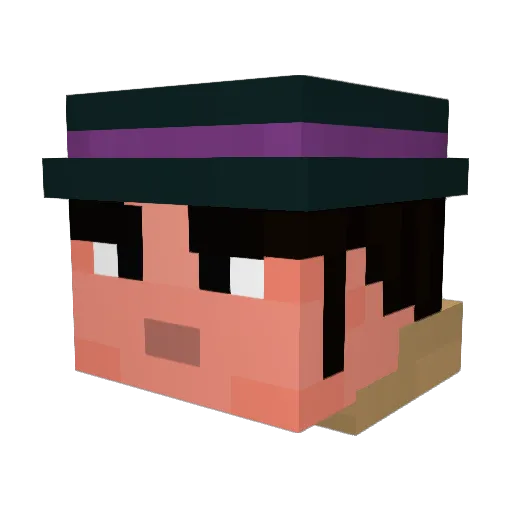 craig_williams Minecraft avatar head, 3D render