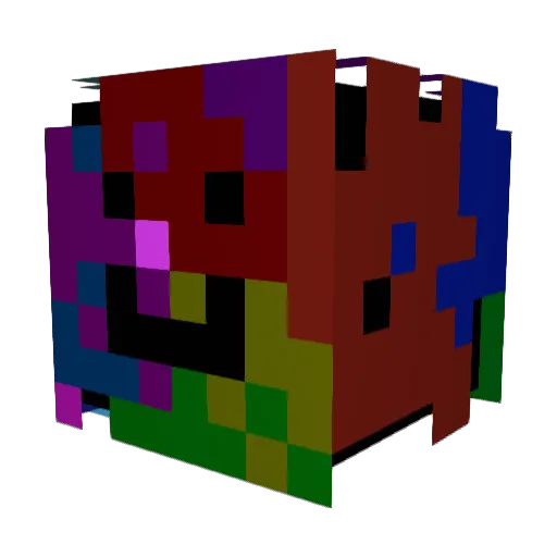 craiggery Minecraft avatar head, 3D render