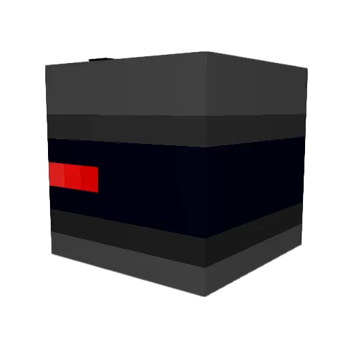 crakaoncrack Minecraft avatar head, 3D render