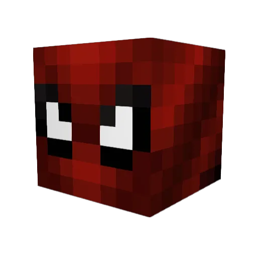 craldu Minecraft avatar head, 3D render