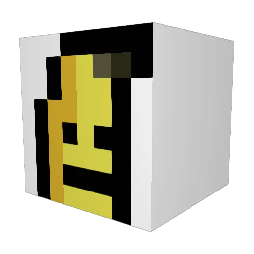 cralerm Minecraft avatar head, 3D render