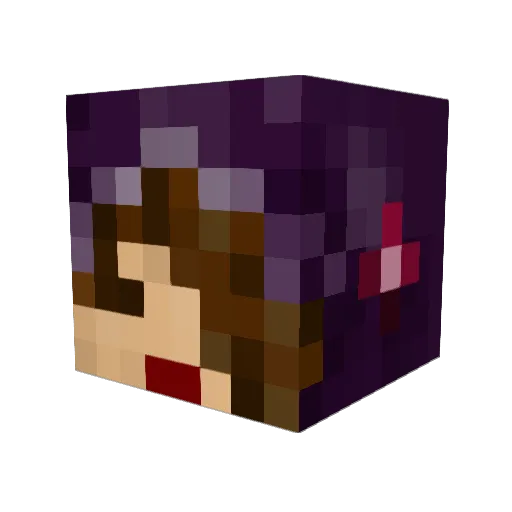 crambauer Minecraft avatar head, 3D render