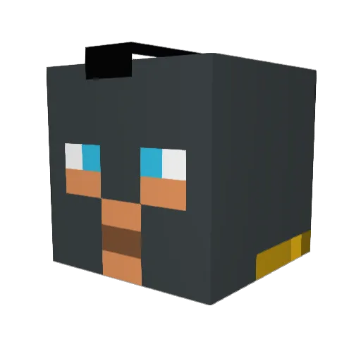 cramen88888 Minecraft avatar head, 3D render