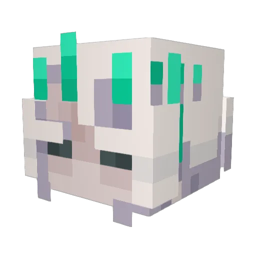 cramityblight Minecraft avatar head, 3D render