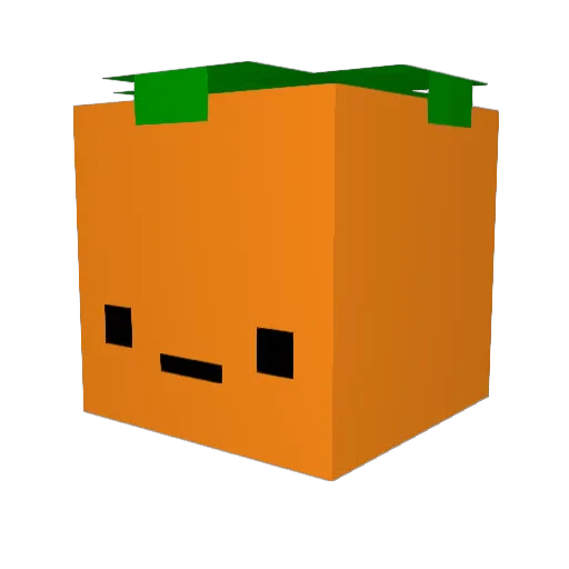 crank4 Minecraft avatar head, 3D render