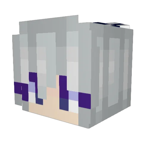 crash_2262 Minecraft avatar head, 3D render