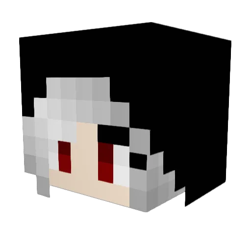 crashandburn_01 Minecraft avatar head, 3D render