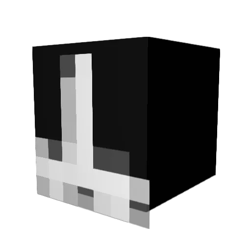 crashkotx Minecraft avatar head, 3D render