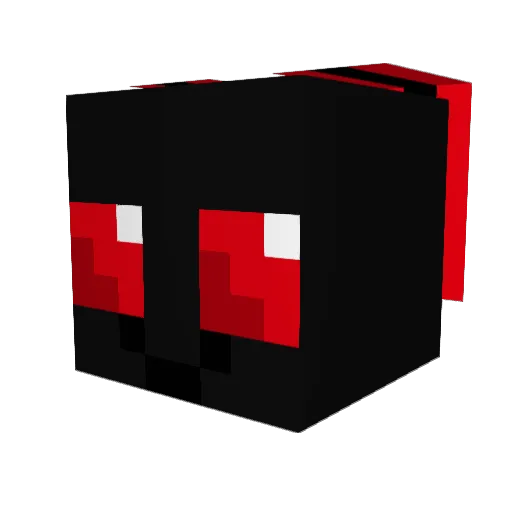 cravenhl Minecraft avatar head, 3D render