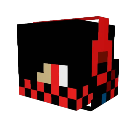 crayonbox69 Minecraft avatar head, 3D render