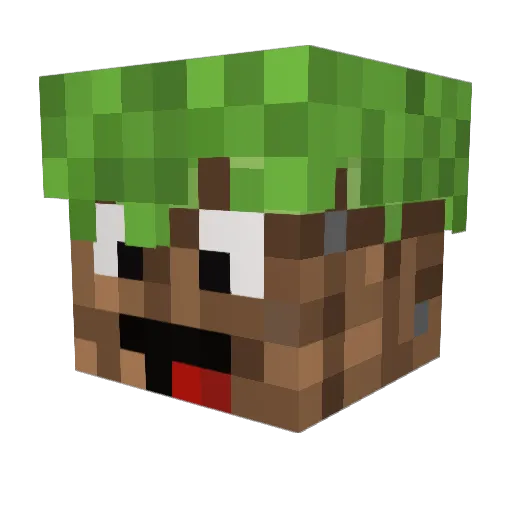 crazeman50 Minecraft avatar head, 3D render