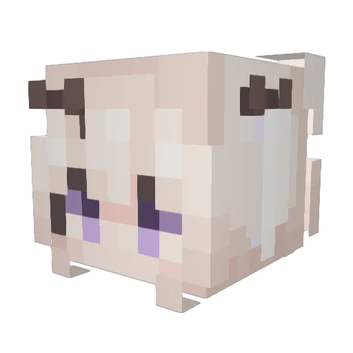 crazy_hunter1 Minecraft avatar head, 3D render