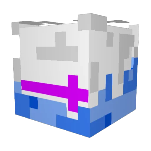 crazybrat09 Minecraft avatar head, 3D render
