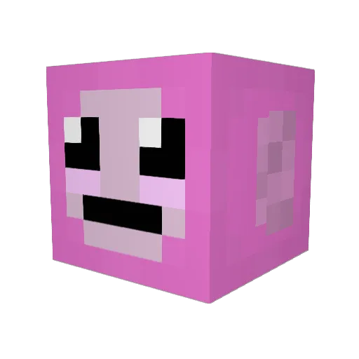 crazychiken89 Minecraft avatar head, 3D render