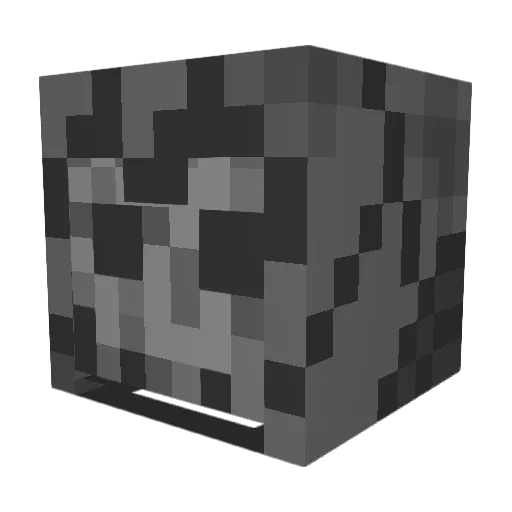 crazycrosby Minecraft avatar head, 3D render