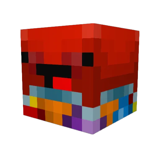 crazyperon234 Minecraft avatar head, 3D render