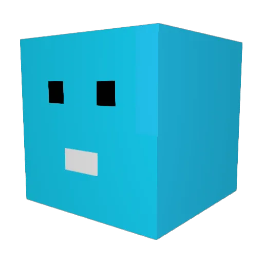 crazytazy8 Minecraft avatar head, 3D render