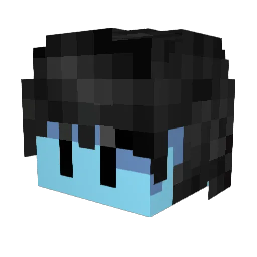 Minecraft-Avatar von crazzysucks: Kopf als 3D-Render