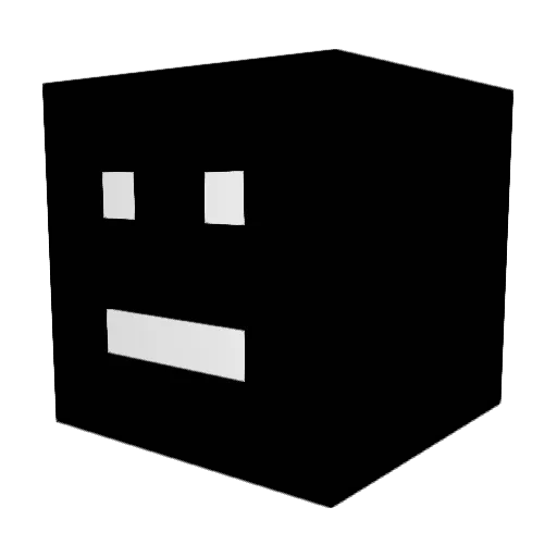 crb___ Minecraft avatar head, 3D render