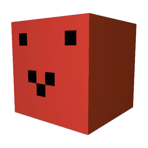 crbx000 Minecraft avatar head, 3D render