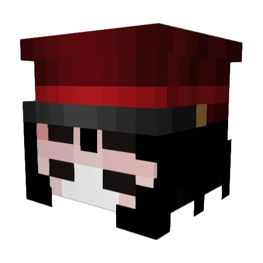 crc0837 Minecraft avatar head, 3D render