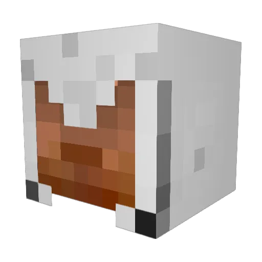 creAtion2001 Minecraft avatar head, 3D render