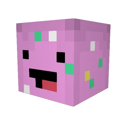 creamy_cupcake Minecraft avatar head, 3D render