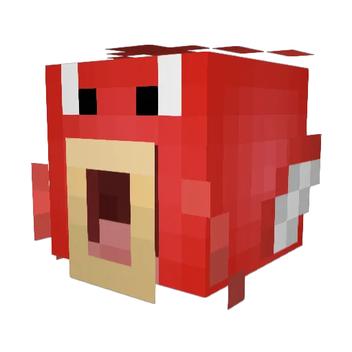 creamysalamander Minecraft avatar head, 3D render