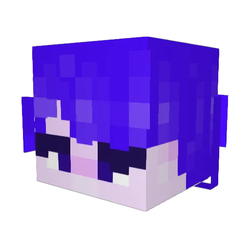 creative22 Minecraft avatar head, 3D render
