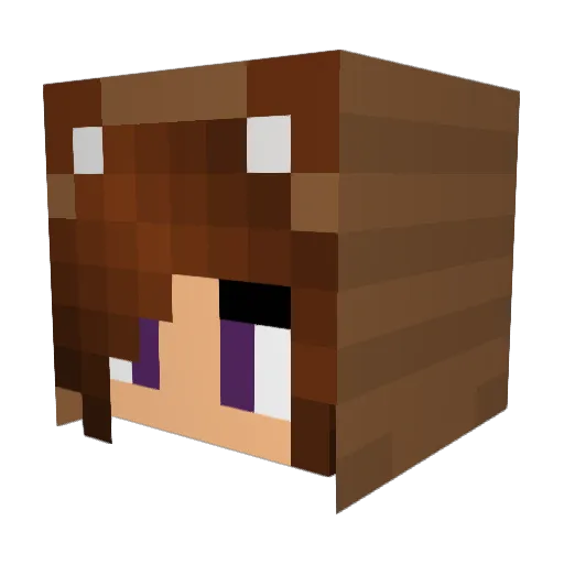 creative963 Minecraft avatar head, 3D render