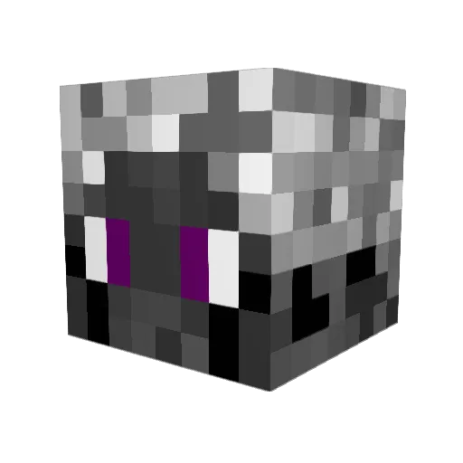 creator3000 Minecraft avatar head, 3D render