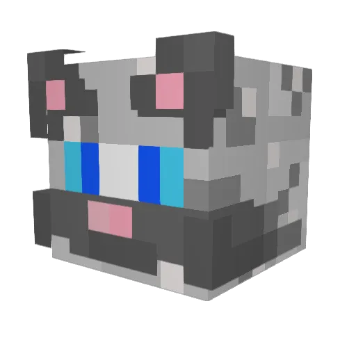 creaturemaster05 Minecraft avatar head, 3D render