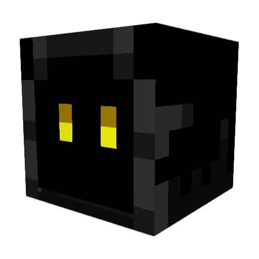 creep11 Minecraft avatar head, 3D render