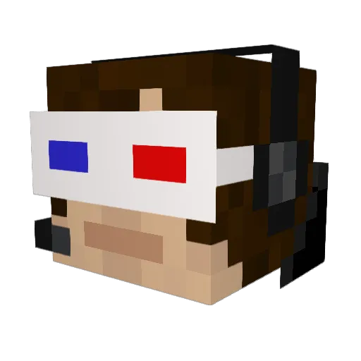 creeper000715 Minecraft avatar head, 3D render