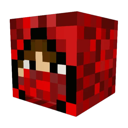 creeper6603 Minecraft avatar head, 3D render