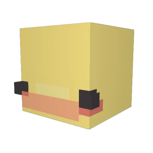 creeper7474 Minecraft avatar head, 3D render