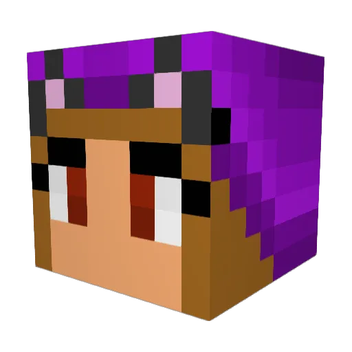 creeper85126 Minecraft avatar head, 3D render