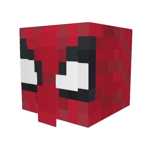 creeperAWmannn Minecraft avatar head, 3D render