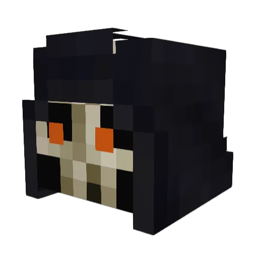 creeperballistic Minecraft avatar head, 3D render