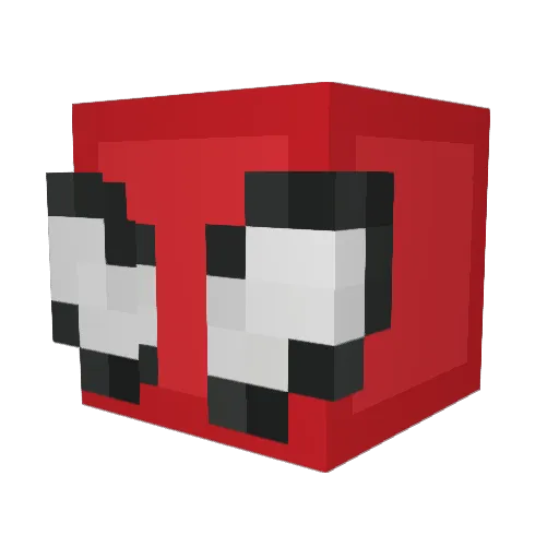 creeperblow12 Minecraft avatar head, 3D render