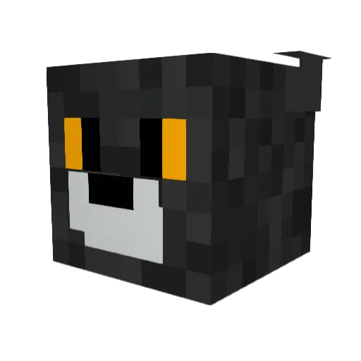 creeperbuster100 Minecraft avatar head, 3D render