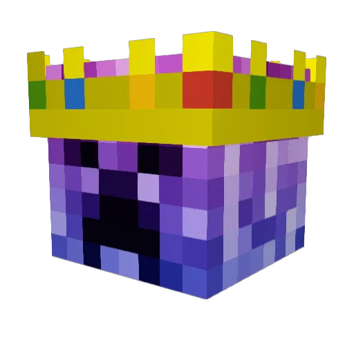creepercraft543 Minecraft avatar head, 3D render