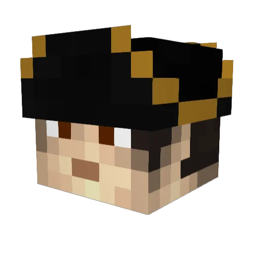 creepercrusader0 Minecraft avatar head, 3D render
