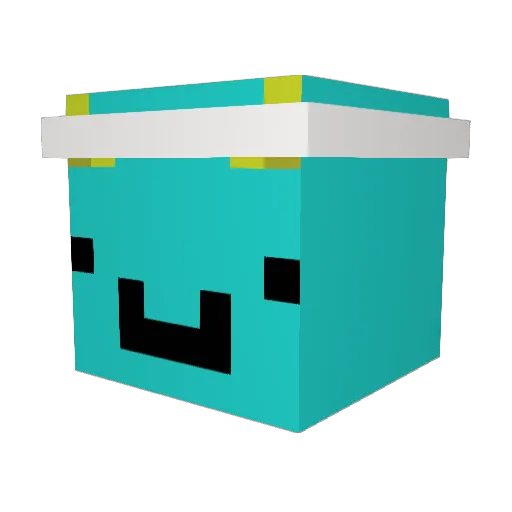 creeperdude908 Minecraft avatar head, 3D render