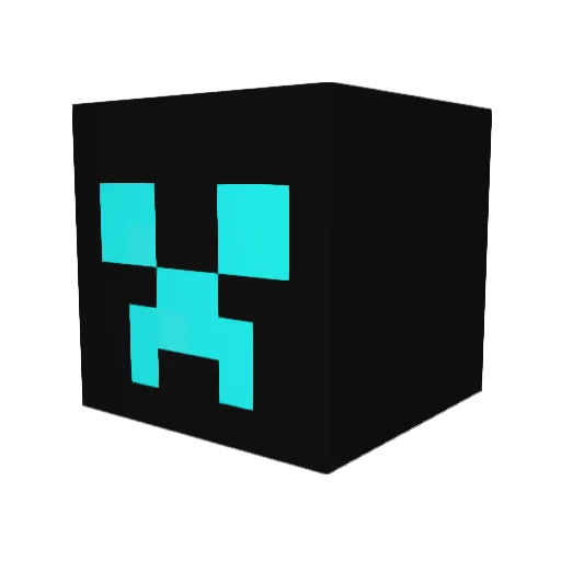 creepereaper333 Minecraft avatar head, 3D render