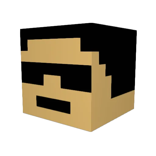 creeperface2012 Minecraft avatar head, 3D render