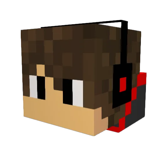 creeperjoe1 Minecraft avatar head, 3D render